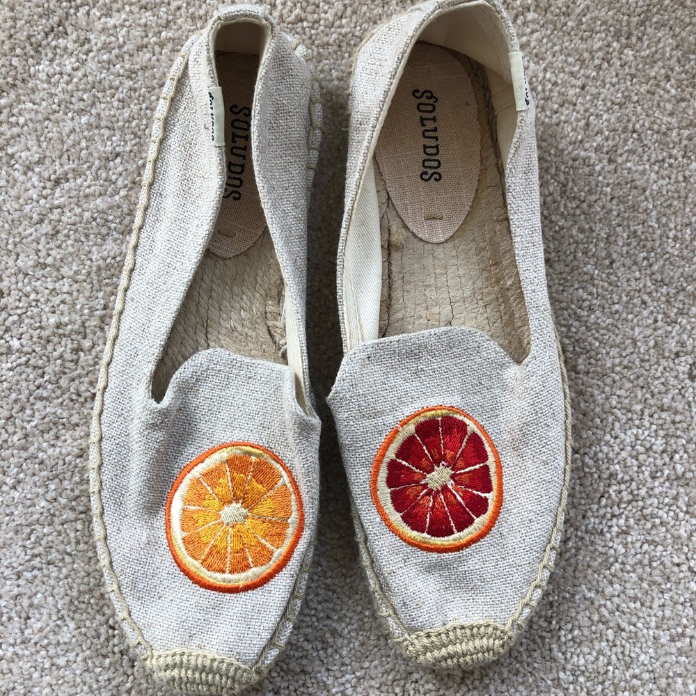 Soludos Citrus Smoking Slipper Espadrilles
